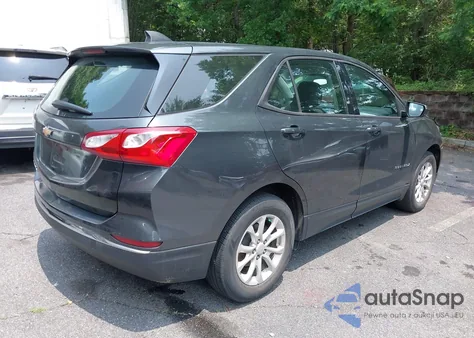 2018 Chevrolet Equinox Ls из США, поврежденный, VIN 3GNAXHEV7JL396300
